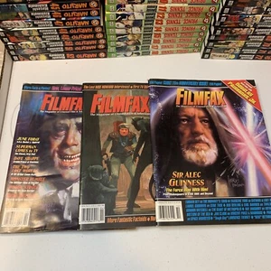 Filmfax magazine lot (3) #71,72,81/82: Lon Chaney, Superman, Star Wars, GUINESS! - Picture 1 of 11