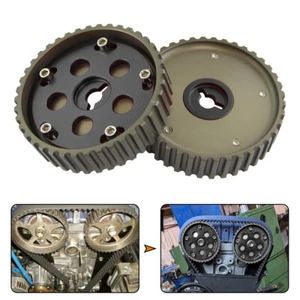 Einstellbares Nockenwellenrad für Suzuki Swift GTI GTS G13B Motor 1.3L 86-99 Bla - Picture 1 of 9
