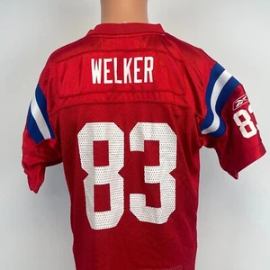 Reebok Wes Welker New England Patriots 50th Anniv Jersey 2009 Youth XL - Picture 1 of 6