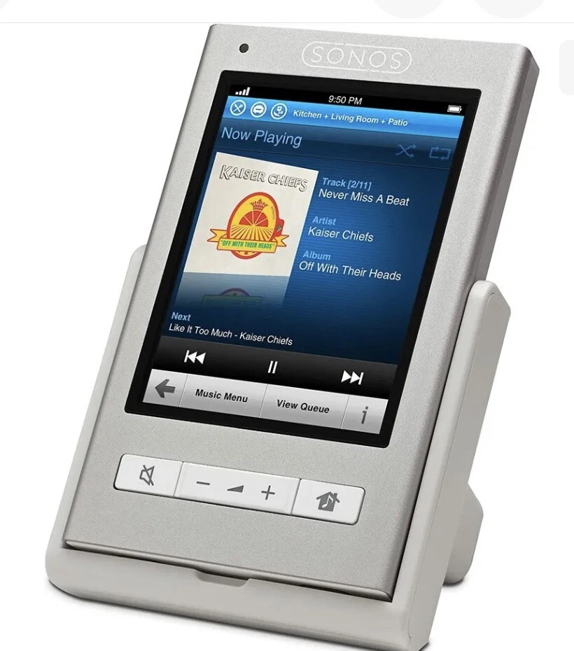 Juego de mando a distancia SONOS CR200 pantalla táctil con base de carga Foto 1 de 4