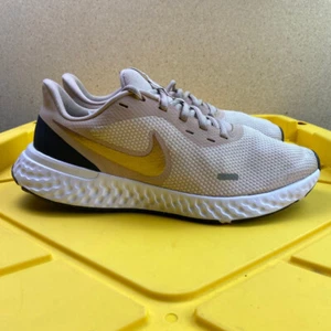 Nike Shoes Women Size 9.5 Revolution 5 Pink Rose Gold Sneakers Running - Picture 1 of 21