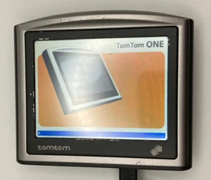 Tomtom One 3.5" GPS Unit Portable Car Navigator N14644 - Picture 1 of 5