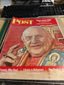 Saturday Evening Post Magazine October 6,1962 Pope John XXIII VINTAGE ADS - Picture 1 of 2