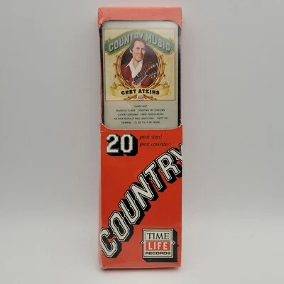 Chet Atkins Cassette Tape Time Life Country Music Records 1982 Nashville - Image 1 of 4