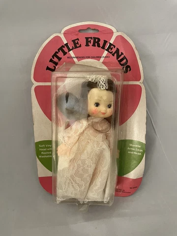 Little Friends Sweet Things no.2000 Brunette American Girl Vintage doll MOC Cover