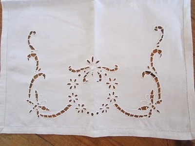 housse de coussin ancienne , pochette - Photo 1/4