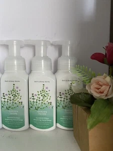 3 New GARDEN 🪴 THYME BATH & BODY WORKS GENTLE FOAMING HAND SOAP - Picture 1 of 1