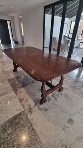 Italian Solid Timber Extension Dining Table by Marchetti - Picture 1 of 10