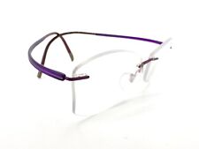 Silhouette 5523 Eyeglasses FRAMES 4140 Purple ..17-145 Rimless H716