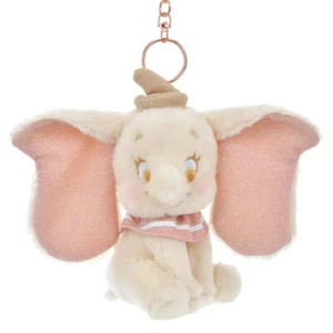 2024 Disney Store Japan Dumbo Plush Keychain - Winter Shiny Color - Picture 1 of 6