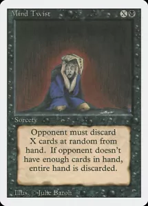 MTG Mind Twist  - 3rd Edition / Revised - Picture 1 of 1