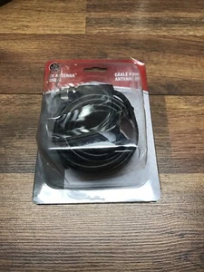 Cable de antena Roadpro CB, 18 pies, cable RG58A/U, conectores PL-259 moldeados, SO-239 - Imagen 1 de 3