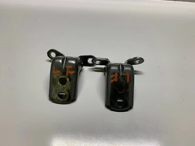 2011-2016 INFINITI FX35 FX50 LEFT DRIVER FRONT DOOR HINGES SET USED OEM B1 - Image 1 of 4
