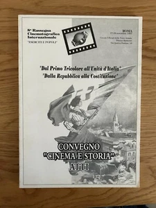 VON DER ERSTEN TRIKOLORE ZUR EINHEIT ITALIEN KONFERENZ FILM UND GESCHICHTE ARMEEN VÖLKER - Bild 1 von 8