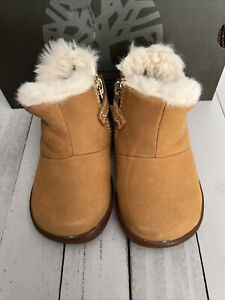 TIMBERLAND TREE SPROUT BOOTIE WHEAT NUBUCK BABY GIRL US SIZE 5M