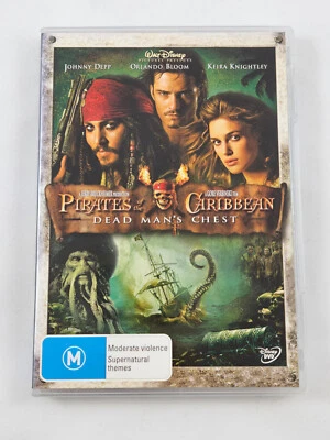 Pirates Of The Caribbean: Dead Man's Chest DVD (Region 4) VGC NEW CASE - image 1 of 2
