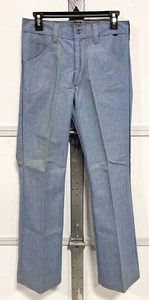 70er Deadstock Key Jeans 30 lange Jeans Hose 50% Baumwolle 50% Polyester Vintage - Bild 1 von 3