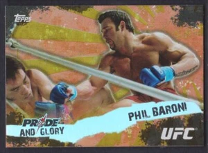 Topps UFC 2010 orgullo y gloria Phil Baroni #pg-9 inserción - Imagen 1 de 2