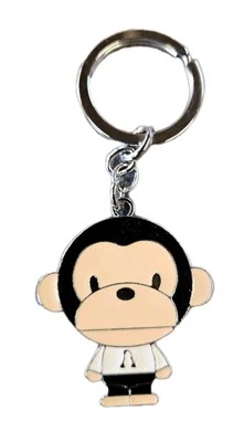 Large Cheeky Cartoon Monkey Novelty Keyring Gift Idea UK Seller Free UK P&P - Image 1 of 4