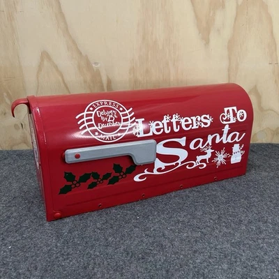 Architectural Mailboxes 7600R Red “Letters to Santa” Christmas Holiday Mailbox - Image 1 of 4