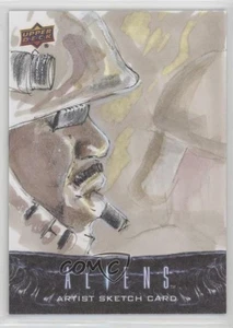 2018 Upper Deck Aliens Movie 1/1 Brent Scotchmer #SKT Auto Sketch n7r - Picture 1 of 3