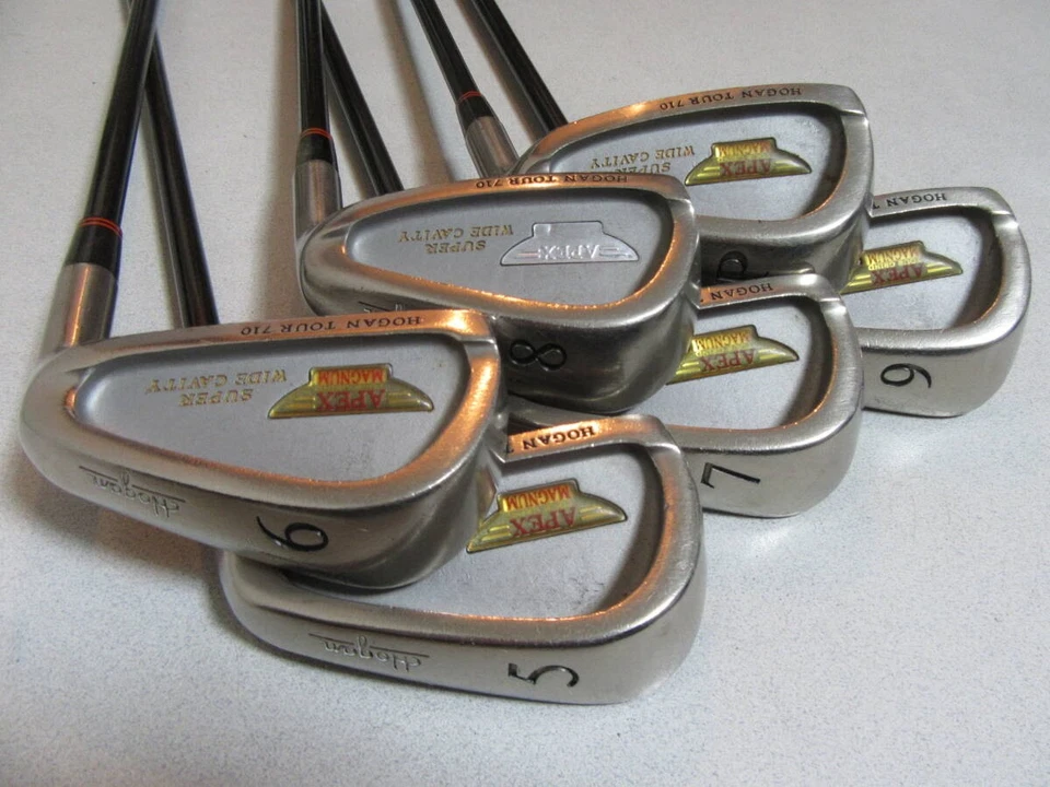 Ben Hogan Apex TOUR GRAIND MAGNUM 5-PW Iron Set RH R Graphite Used - Image 1 of 4