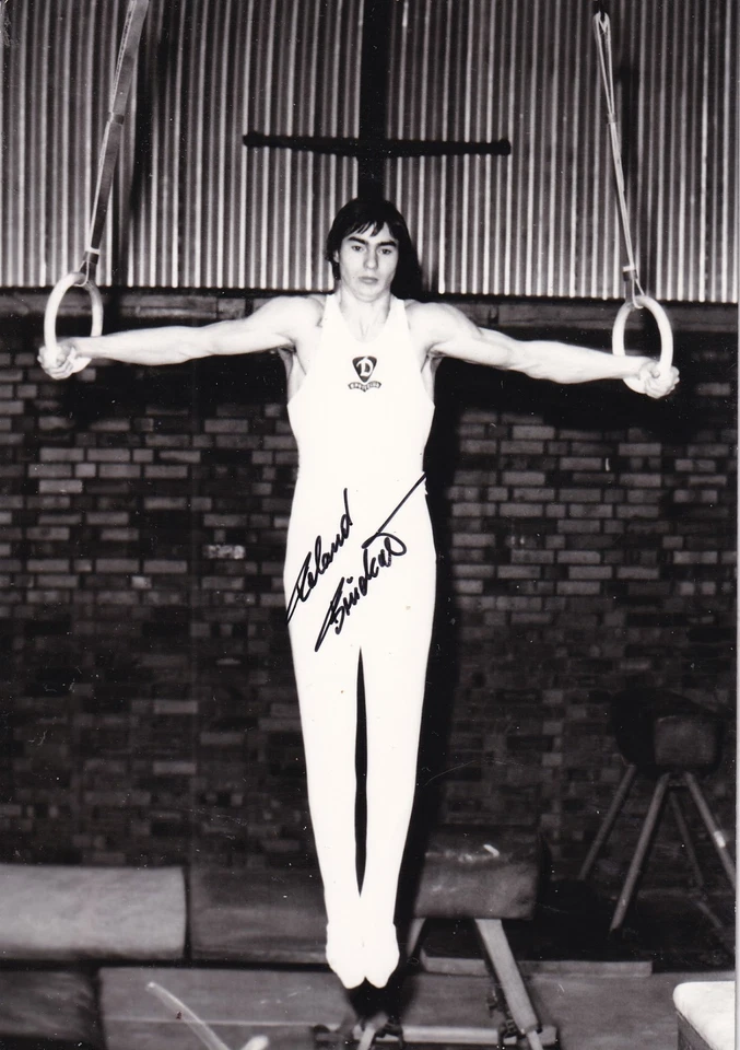 Autogramm - Roland Brückner (Turnen) - DDR-Karte - Bild 1 von 1