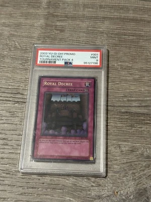 Yugioh Card Royal Decree TP4-001 Tournament Pack 4 Unlimited - Image 1 of 4