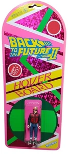 Super7 ReAction Back to the Future II 2 Marty McFly Figur Hover Board Neu - Bild 1 von 14