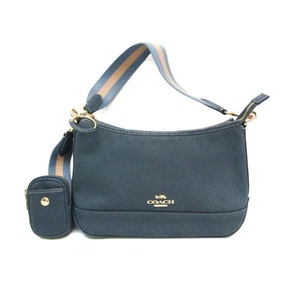 Coach Ellis CA626 Damen Canvas, Leder Handtasche, Schultertasche blau - Bild 1 von 10