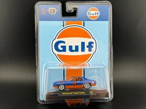 M2 1969 Chevrolet Camaro Custom GULF Blue Hobby Exclusive 31500-HS59 1/64 - Picture 1 of 1