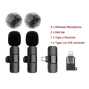 ClipMic Duo - Jeu de micros antibruit sans fil pour téléphones, appareils photo et vlogging - Photo 1 sur 5