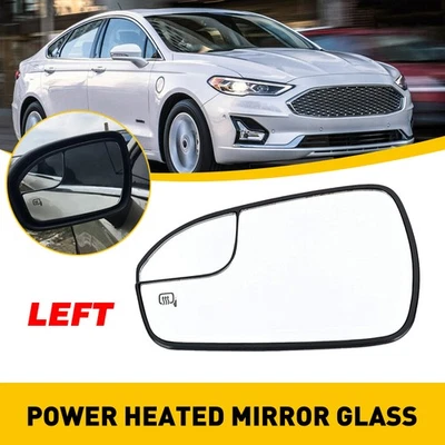 Fit Ford Fusion 2013 - 2020 左驾驶员侧门镜翼玻璃加热 AUXITO — 第 1/4 张图片