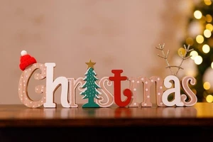 Christmas Wooden Sign - Picture 1 of 24