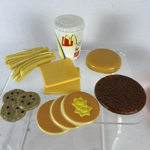 Vintage McDonalds CDI Play Food drive thru Pretend Play Toy partial set lot - Picture 1 of 21