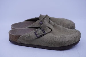 Zuecos Birkenstock Boston para mujer talla EU 36 US L5 cuero topo plantilla suave. - Imagen 1 de 6