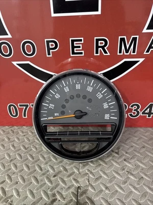 Speedometer Clock Mini R55 R56 LCI R61 JCW Speedo Instrument Cluster MPH 9232433 - Image 1 of 4