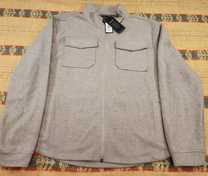 NWT Kenneth ColeMen's Techni-Cole Full-Zip Shirt Jacket Fleece 2XL Super Soft - Picture 1 of 10