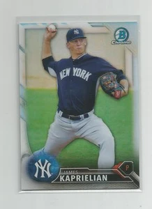 2016 Bowman Chrome JAMES KAPRIELIAN Refractor 284/499 - Picture 1 of 1