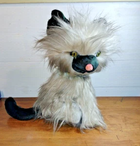 Rare Vintage Balinese Siamese Long Haired Cat 16" Plush Toy - #3 - Picture 1 of 10