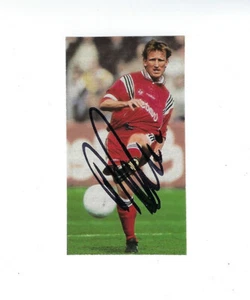 Andreas Brehme - 1. FC Kaiserslautern - Autógrafo original recorte de periódico - Imagen 1 de 2