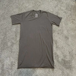Rick Owens T Shirt Men’s Small Babel S/S 19 Long Rolled Hem - Picture 1 of 6
