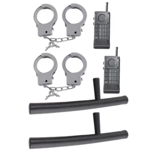 2 Sets Halloween Costume Cosplay Role Play Role Play Toy Halloween Costumes - Picture 1 of 12