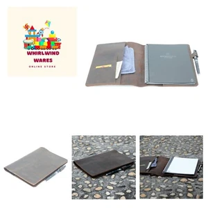 Compatible con Funda Smart Business Cuero Genuino Notebook Cubierta para Everl... - Imagen 1 de 6