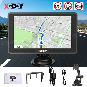 XGODY Auto Navi fürs Reisemobil Wohnmobil 7 Zoll EU-Karten GPS Navigationsgerät - Bild 1 von 13