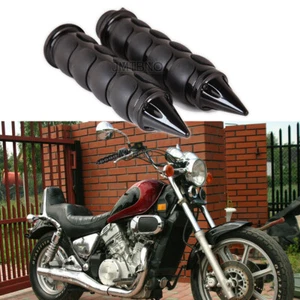  1" Handlebar Hand Grips Motorcycle For Kawasaki Vulcan VN 800 900 1500 Custom - Picture 1 of 11
