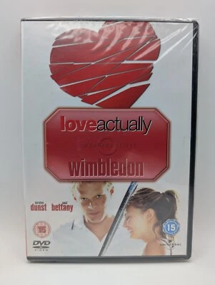 LOVE ACTUALLY WIMBLEDON DVD KIRSTEN DUNST PAUL BETTANY NEW SEALED FAST FREE P&P. - Image 1 of 2