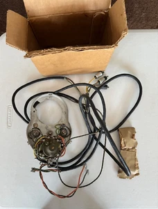 Harley NOS OEM 4501-42M Complete Pre-Wired Dash Base WLA UL Knucklehead Servicar - Picture 1 of 8