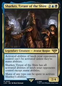 x1 Sharkey, Tyrant of the Shire R MTG The Lord of the Rings: Tales of Middle-Ear - Picture 1 of 1
