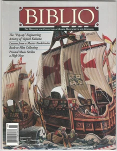 Biblio Magazin Januar 1997 seltene Pop Up Bücher von Kubasta Musik Film Sammeln - Bild 1 von 3